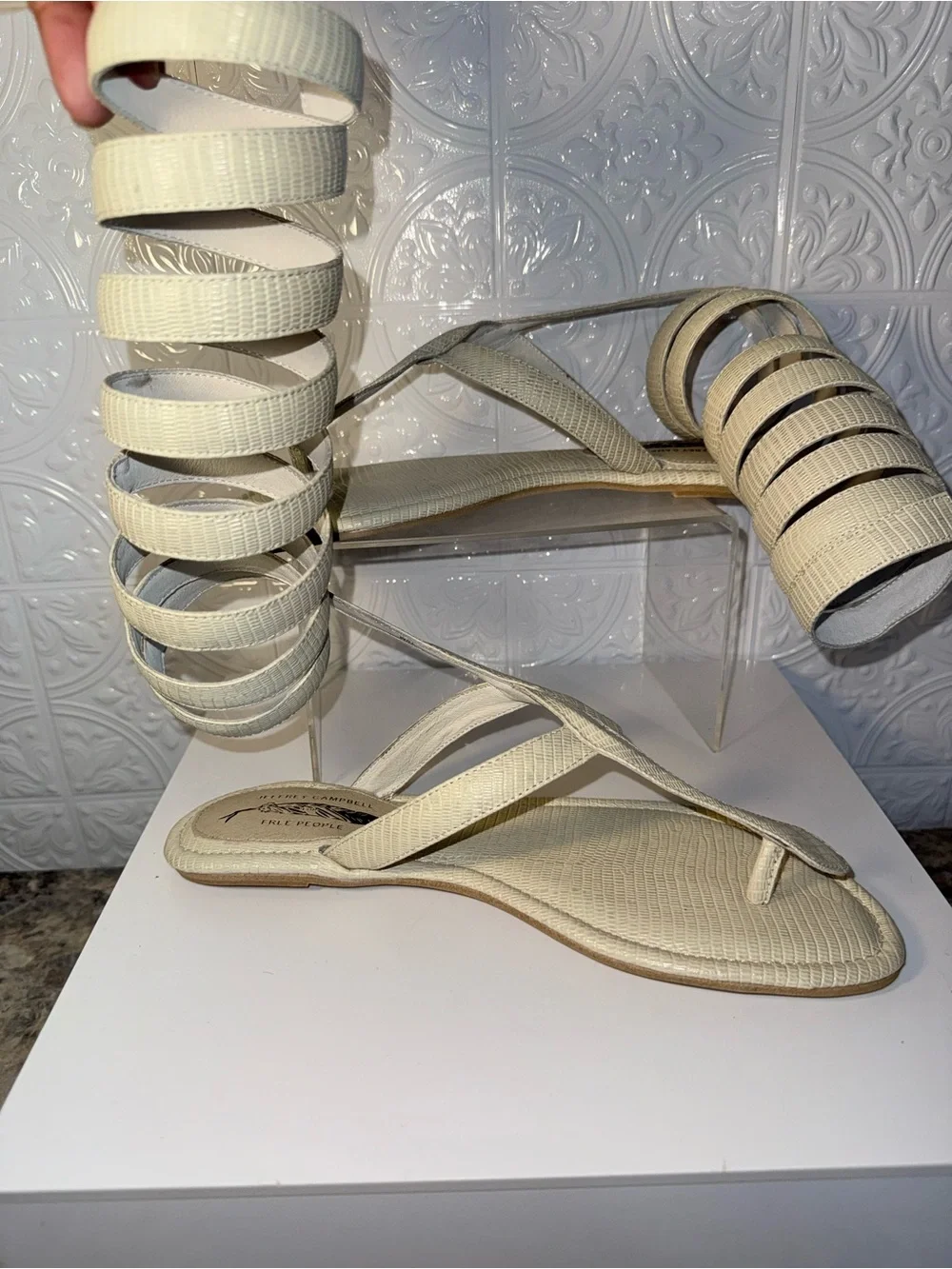 NWOB Authentic Jeffrey Campbell Gladiator Sandals